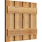 Ekena Millwork Spaced Board-n-Batten Shutters, Rough Sawn Western Red Cedar, 23W x 20H, PR RBS06S23X020RWR - alternate 4